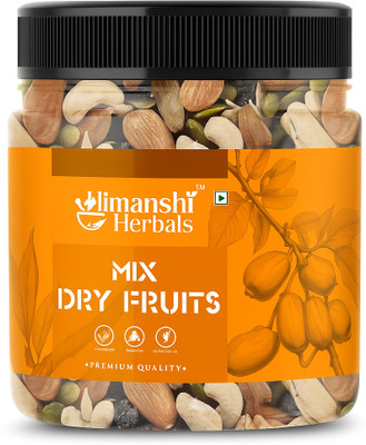 HIMANSHI HERBALS Mixed Dry Fruits | All Natural, No Preservatives | Clean Healthy Snack Almonds, Cashews, Pistachios, Walnuts, Raisins(1 x 1000 g)