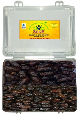 SSKE Juicy & Delicious Kalmi Dates and Natural Fresh Premium Omani Dates (2x250g) Dates(500 g)
