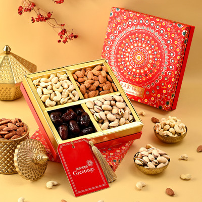 HyperFoods Premium Eid Dry Fruits Box Almonds(1 x 470 g)