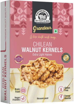 WONDERLAND FOODS Grandeur Premium Chilean Walnut Kernels Box Walnuts(1 x 200 g)