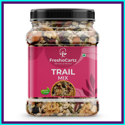 FreshoCartz Super Nutritious Trail Mix | Mix Dry Fruits | Assorted Seeds & Nuts, Black Currant, Blueberry(1 x 1 kg)