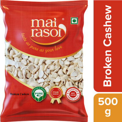 MAI RASOI Cashews 500 gm (4 Pc ) Cashews(1 x 500 g)
