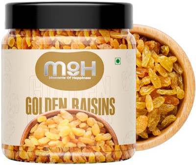 M.O.H. MOMENTS OF HAPPINESS Foods Premium Golden Raisins Raisins(1 x 1 kg)