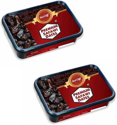 RED CLIFF Premium Safawi Dates | Original Kalmi Khajoor | Combo Pack Of 2 | Dates(2 x 350 g)