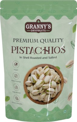 Grannys Dryfruits Premium Quality Pistachios | Jumbo Size Pista | |Roasted & Salted | Pistachios(3 x 250 g)