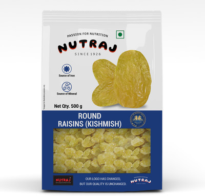 Nutraj Round Kishmish Raisins(500 g)