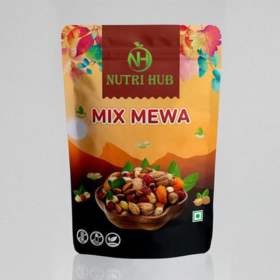 Nutri Hub Healthy Nutmix | Mixed Dryfruits | Source of Vitamin and Minerals(1 x 1000 g)