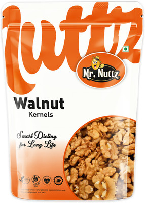 Mr.Nuttz Walnut Kernels (Akhrot Giri) 200g, Premium Quality – Walnuts(1 x 200 g)