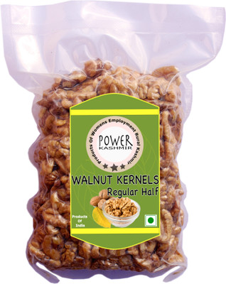 Shellfeast Walnut Kernels Regular Halves Half Pieces , Akhrot Giri Magaz, Walnuts(1 x 500 g)