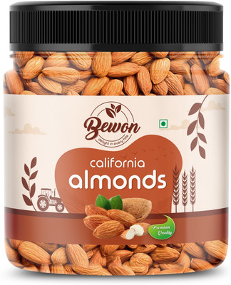 BEWON California Dried Almonds Natural Whole Almonds for Snacking & Baking | Almonds(250 g)