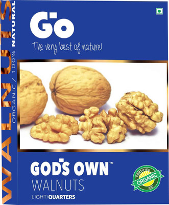 Go Organic Light Quarters Walnuts Kernels Walnuts(1 x 250 g)