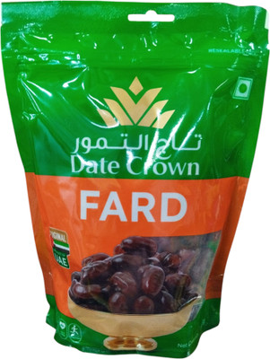 DATE CROWN Emirates Fard Dates 500Gm Khajur/Khjoor Dates(1 x 500 g)