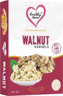 HEALTHY SHOTZ Fine Pure Premium Raw Inshell Walnuts | Latest Inshell Walnut | Dry Fruits Walnuts(250 g)