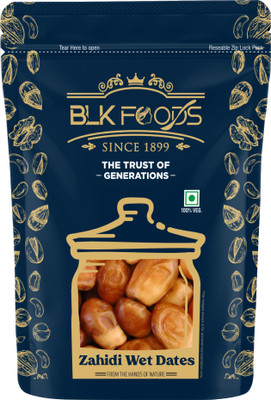 BLK FOODS Wet Brown Date | Khajoor | Aalu Khajur | Fibre Rich khayzur | Energy Booster Dates(1 x 1 kg)