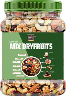 Grannys Dryfruits Healthy Nutmix|Fitness Trail Mix| Mixed Dryfruits |Premium Nutmix(1000 grams) Almonds, Cashews, Cranberries, Amla, Walnuts, Kiwi, Kernels(2 x 500 g)
