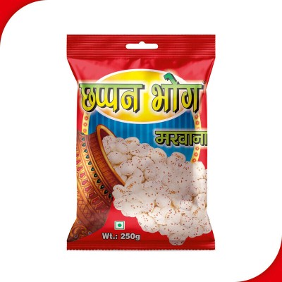 Chappan Bhog Gold Fox Nuts | Makhana | Phool Makhana | 250 Gms Each-N Fox Nut(3 x 250 g)