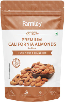Farmley Premium California Almonds(1 x 500 g)