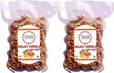 Shellfeast Walnut Kernels Light Halves Half Pieces, Akhrot Giri Magaz, Walnuts(2 x 0.5 kg)