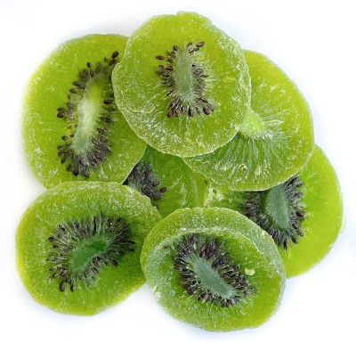 ZION Premium Dried Kiwi Slices Candied Dry Fruit Naturally Sweet and Dehydrated Kiwi(1 kg)