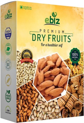 eBiz Premium Almonds Natural Fresh & Healthy DryFruits for Snacking, Baking & Cooking Almonds(200 g)