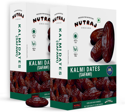 Nutraj Kalmi Dates (Safawi) Dates(2 x 500 g)