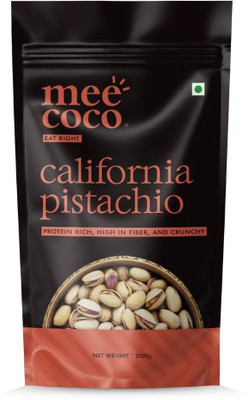 Meecoco California Pista - Nutritious & Crunchy, Rich in Protein & Fiber Pistachios(1 x 200 g)