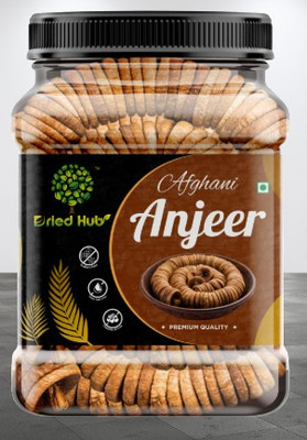 DRIED HUB Afghani Anjeer | Natural Dried Figs | Delicious Fiber-Rich Snack for All Ages Figs(1 x 1000 g)