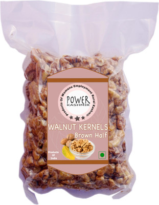 Shellfeast Walnut Kernels Brown Halves Half, Akhrot Giri Magaz, Walnuts Without Shell Walnuts(1 x 500 g)