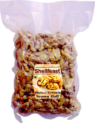 Shellfeast Walnuts Without Shell, Walnut Kernels Brown Halves Walnuts(1 x 500 g)