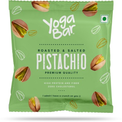 Yogabar Premium Pista 40 grams|Roasted Salted Pista Pistachios(40 g)