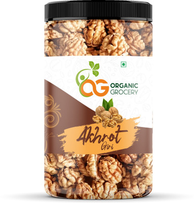 Organic Grocery Natural Without Shell Broken Akhrot Kernels (Giri) Walnuts(500 g)