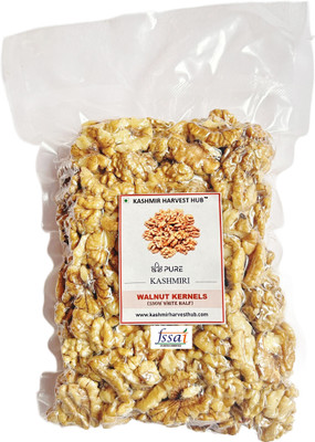 kashmir harvest hub Pure Kashmiri Walnut Kernels | Snow White Half | Vaccum Packed | A++ Grade Walnuts(1 x 400 g) kashmir harvest hub Pure Kashmiri Walnut Kernels | Snow White Half | Vaccum Packed | A++ Grade Walnuts(1 x 400 g)