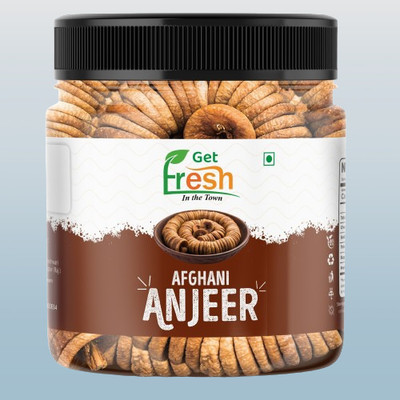 Get Fresh F1 Dry fruits Afghani Anjeer || Dried Figs 250gm || Figs(1 x 250 g)