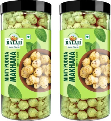 Lali Balaji Flavored Makhana Peri Peri 180g (90g each) Fox Nut Fox Nut(2 x 90 g)