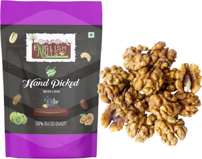 ENGLISH NUTS 1 KG WALNUT KERNELS PREMIUM KASHMIRI AKHROT GIRI | BIG SIZE WALNUT WITHOUT SHELL Walnuts, Kernels (2 X 500 G) For Rs. 642 @ 57 %