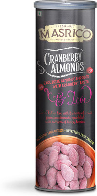 masrico Cranberry flavoured Almonds 100g Almonds(1 x 100 g)