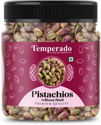 Temperado Premium Raw, Nutritious Mota Pista| Pistachios without shell Pistachios(1 x 100 g)