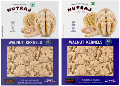 Nutraj Walnut Kernels 1 Kg (500g x 2), Akhrot Giri, Dry Fruits Walnuts(2 x 500 g)