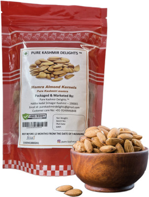 PURE KASHMIR DELIGHTS kashmiri Mamra Almonds |Natural & Pure | Authentic| Organic| A++ Grade Almonds(2 x 1 kg)