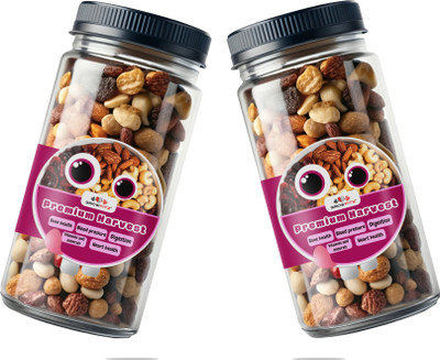 Growfitz Healthy Dry Fruits | 15 in 1 Trail Mix Assorted Fruit(2 x 400 g)