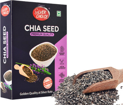 SILVER CHOICE Chia Seeds 250g | Superfood for Weight Management, Energy & Healthy Lifestyle Acorns(1 x 250 g)