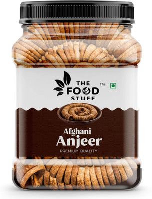 THE FOOD STUFF DRY FIGS PREMIUM ANJEER BOLD AND SOFT FIGS 1KG JAR PACK J3 Figs(1 x 1 kg)