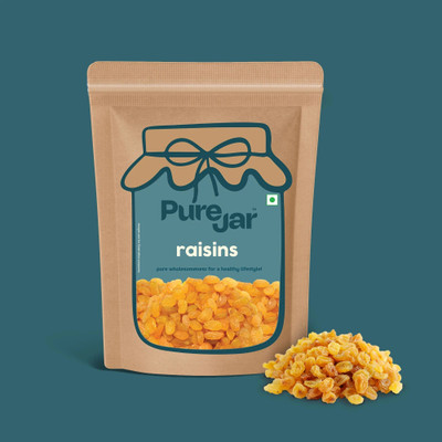 purejar INDIAN KISHMISH Raisins(1 x 500 g)