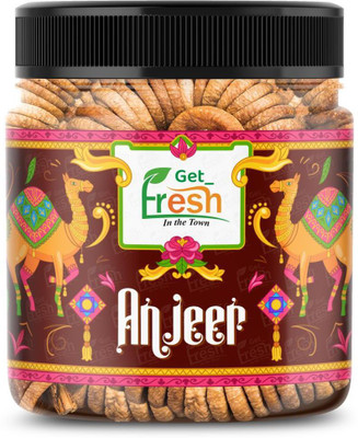 Get Fresh Anjeer/Figs Dry Fruits | Dried Figs- 250 gm (Jar Packing) Figs(1 x 250 g)