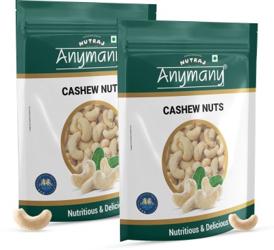 Nutraj Anymany Cashew Nuts Kaju Cashews(2 x 400 g)
