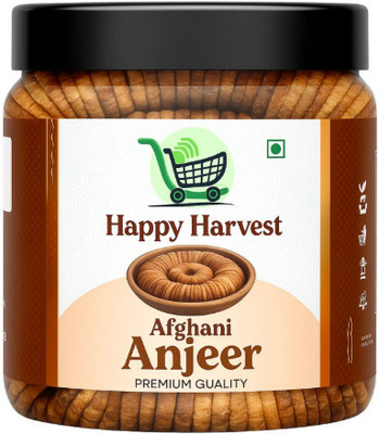 Happy Harvest Afghani Anjeer | Rich in Fiber & Nutrients | Perfect for Snacking | Dried Figs(1 x 1000 g)
