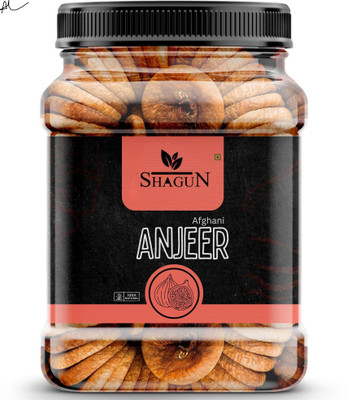 Shagun Premium Dried Afghani Anjeer/ Figs Figs(1 x 500 g)