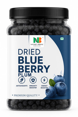Nature's Bridge Dried Blueberry | Unsweetened Blueberries | Rich in Vitamins &Fibers | Blueberry Blueberry(1 x 1 kg)