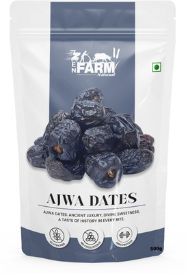 ZEN FARM Premium Quality Natural Healthy & Tasty Khajoor Ajwa Dates(1 x 500 g)