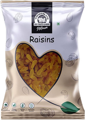 WONDERLAND Foods Hand Picked Platinum Plain Raisins(1 x 250 g)